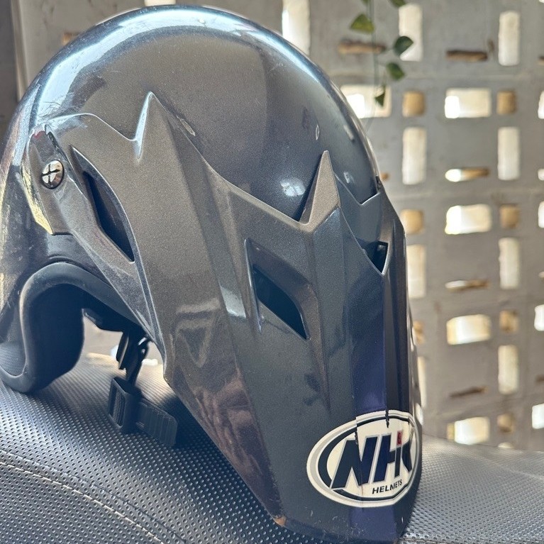 Helm NHK Supermoto original bekas second preloved centro maru kyoto galaxy
