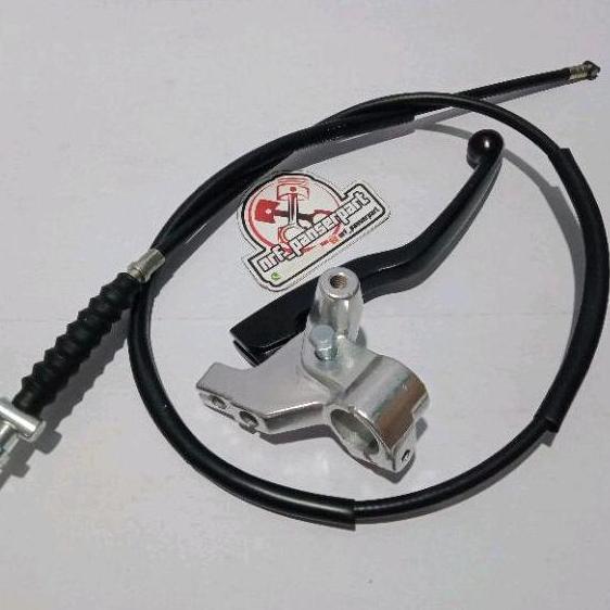 Promo HANDLE REM SHOGUN OLD SET SHOGUN RM TROMOL  DUDUKAN HANDLE KABEL REM DEPAN TROMOL Motorcycle D