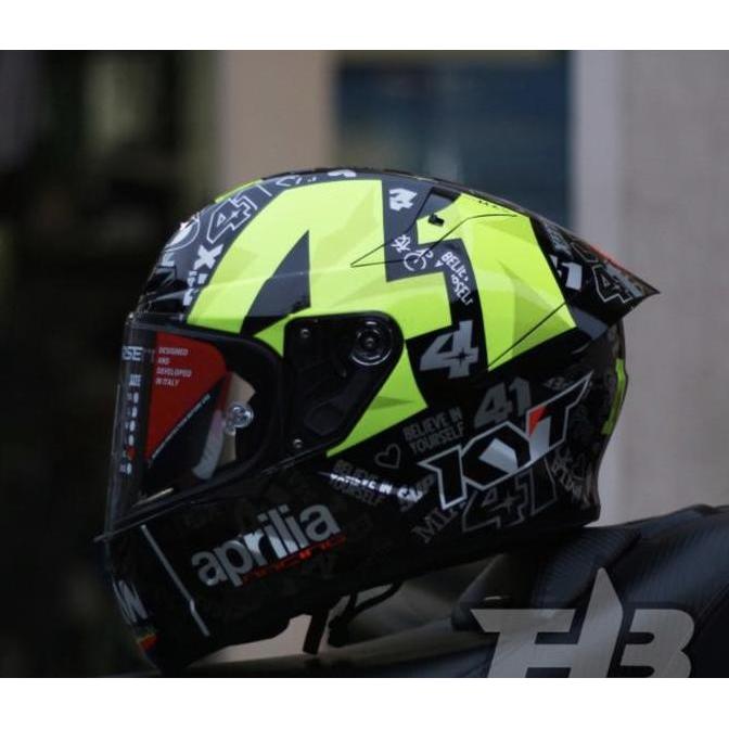 Helm KYT TT Course Espargaro 2021 gloss Repaint TTcourse