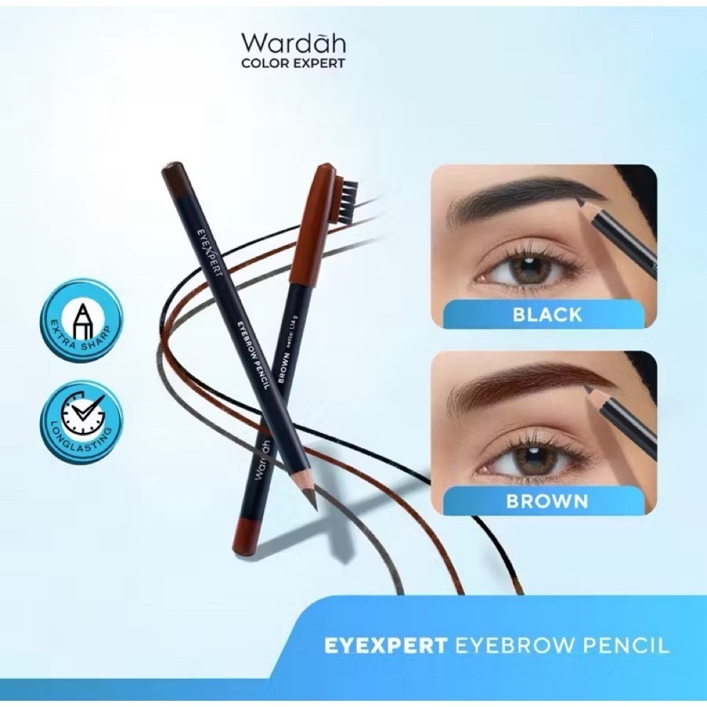 Pensil Alis Mekanik Wardah Eyexpert - BROWN