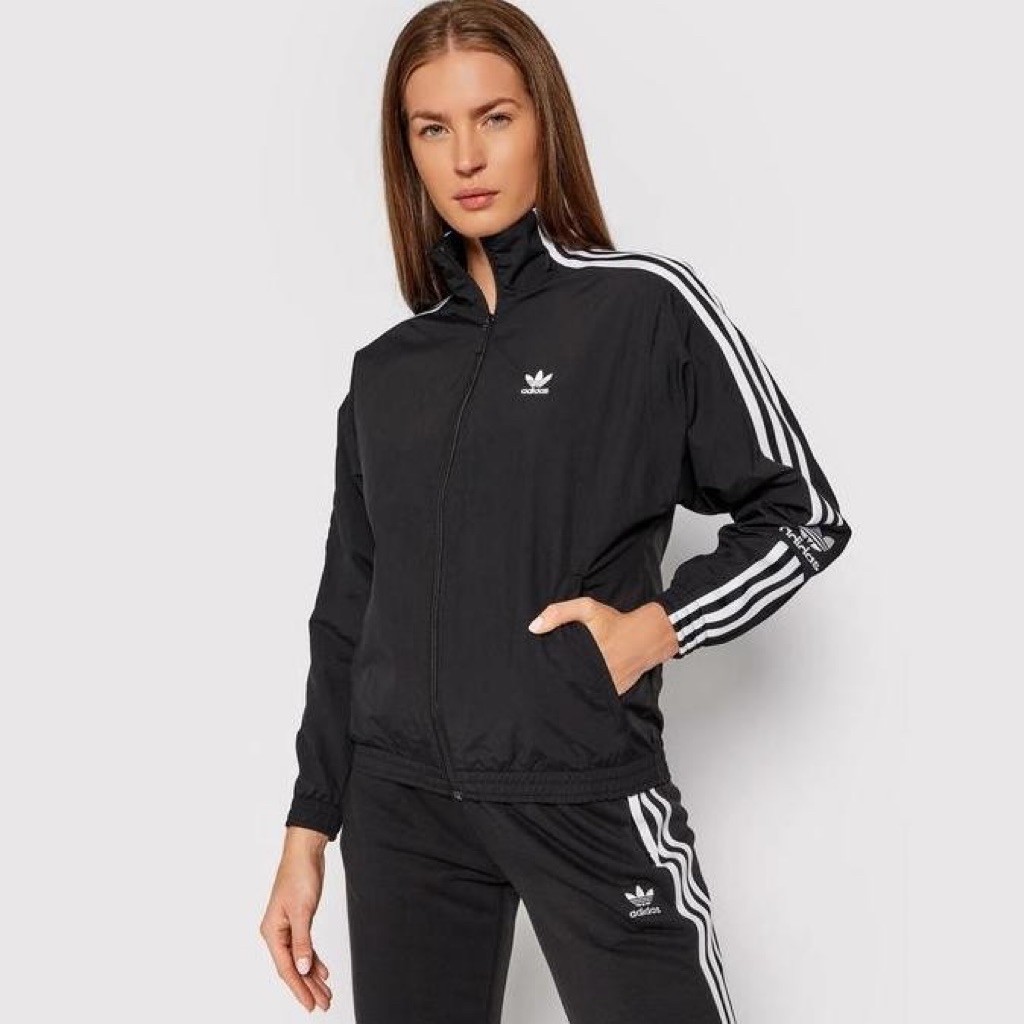 [original] Adidas track jaket wanita ukuran S