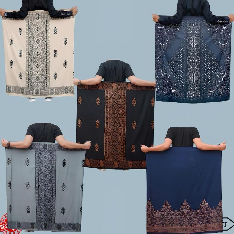 PREMIUM SARUNG SHOLAT PRIA DEWASA GUS IQDAM MOTIF BATIK PEKALONGAN FREE PECI&TASBIH