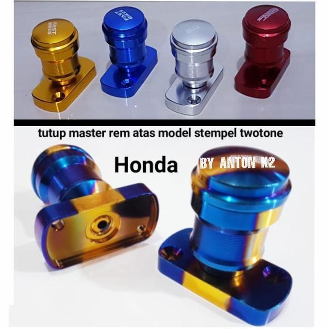 TUTUP MASTER MINYAK REM ATAS TABUNG VARIASI MOTOR BEAT STREET/BEAT NEW AK2