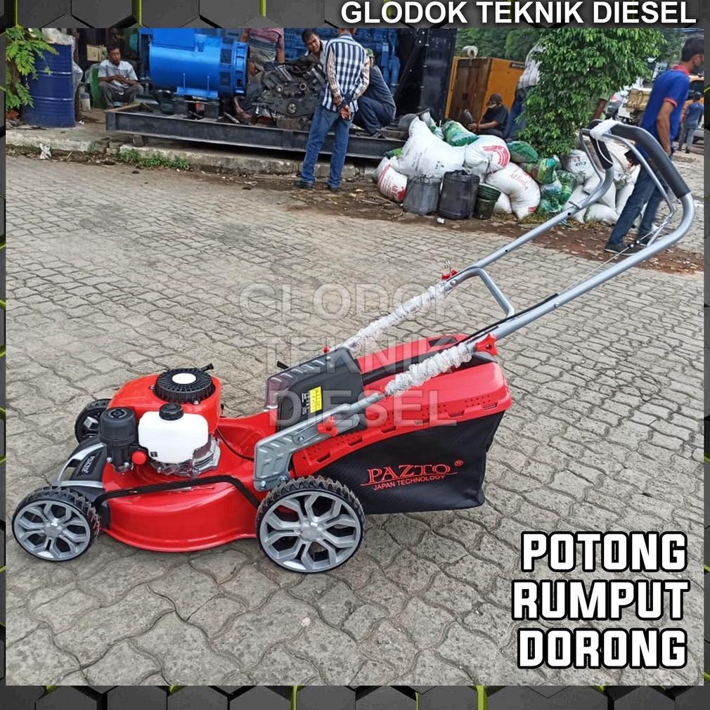MESIN POTONG RUMPUT DORONG BENSIN TERKUAT GASOLINE LAWN MOWER ORIGINAL