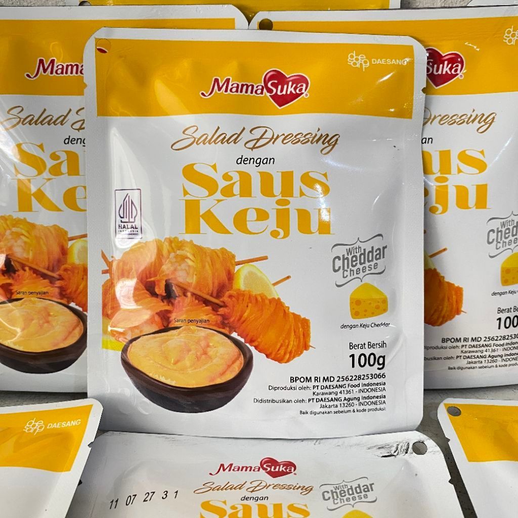Mamasuka saus KEJU 100 gram | saus keju
