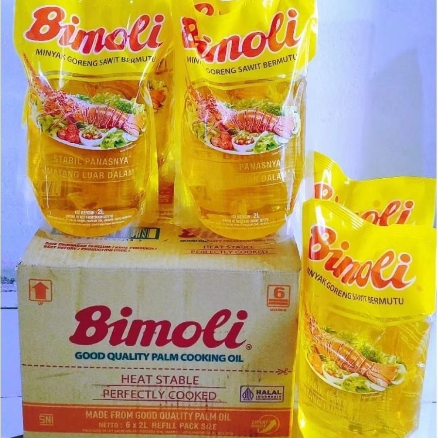 Minyak Goreng Bimoli 2Liter 1 Dus