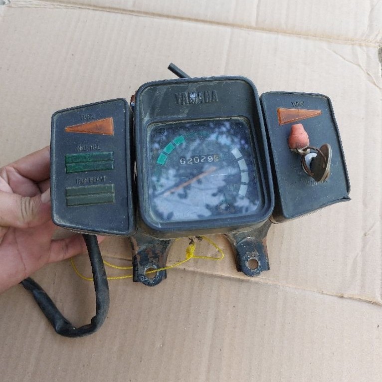SPEEDOMETER SPIDOMETER YAMAHA YT115 ORIGINAL SECOND