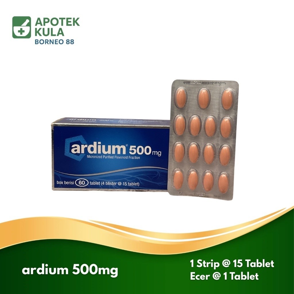 Ardium 500 mg Ecer 1 Tablet