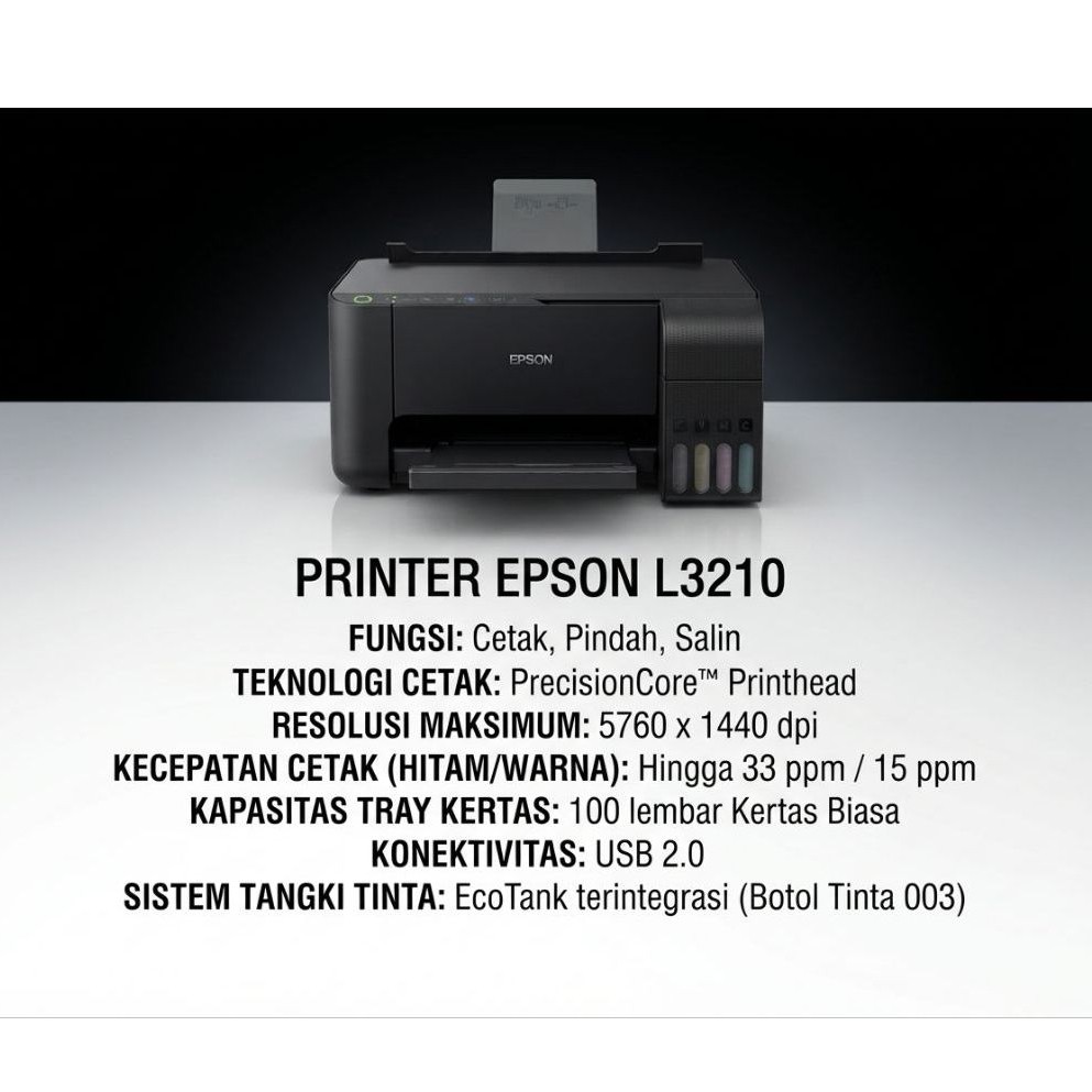 Printer Epson L3210 Print Scan Copy second