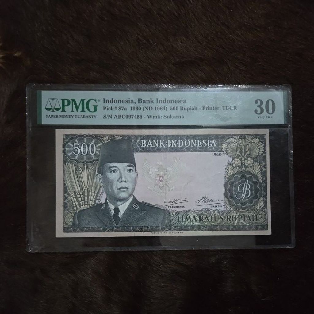 Oeang Koe Now PMG 500 Rupiah Soekarno Tahun 1960