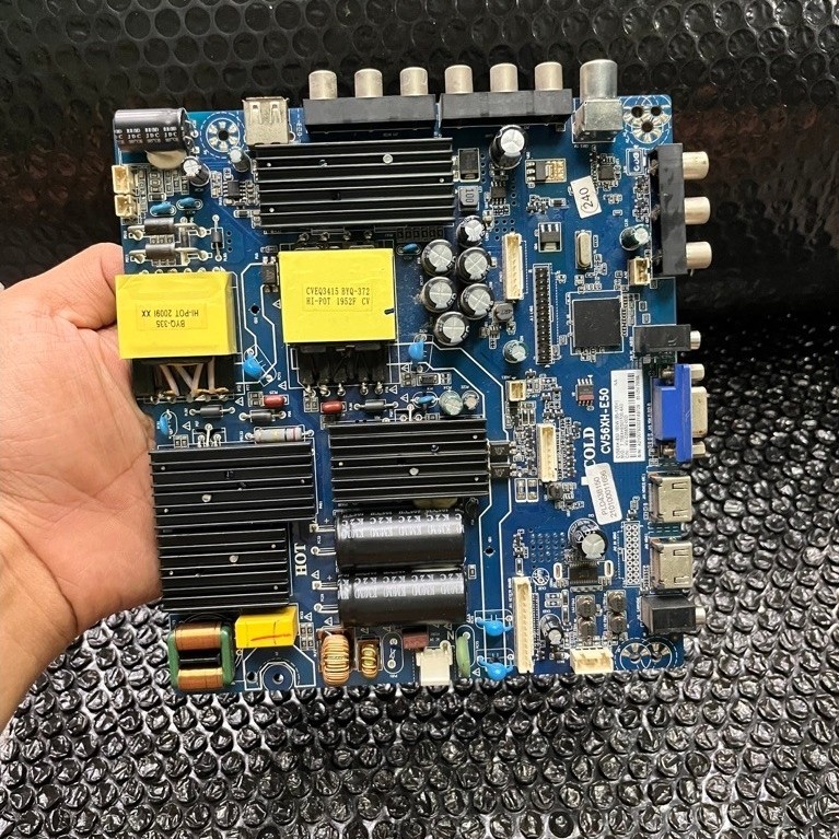 MB TV POLYTRON PLD43B1550 - MAINBOARD TV LED POLYTRON PLD 43B1550