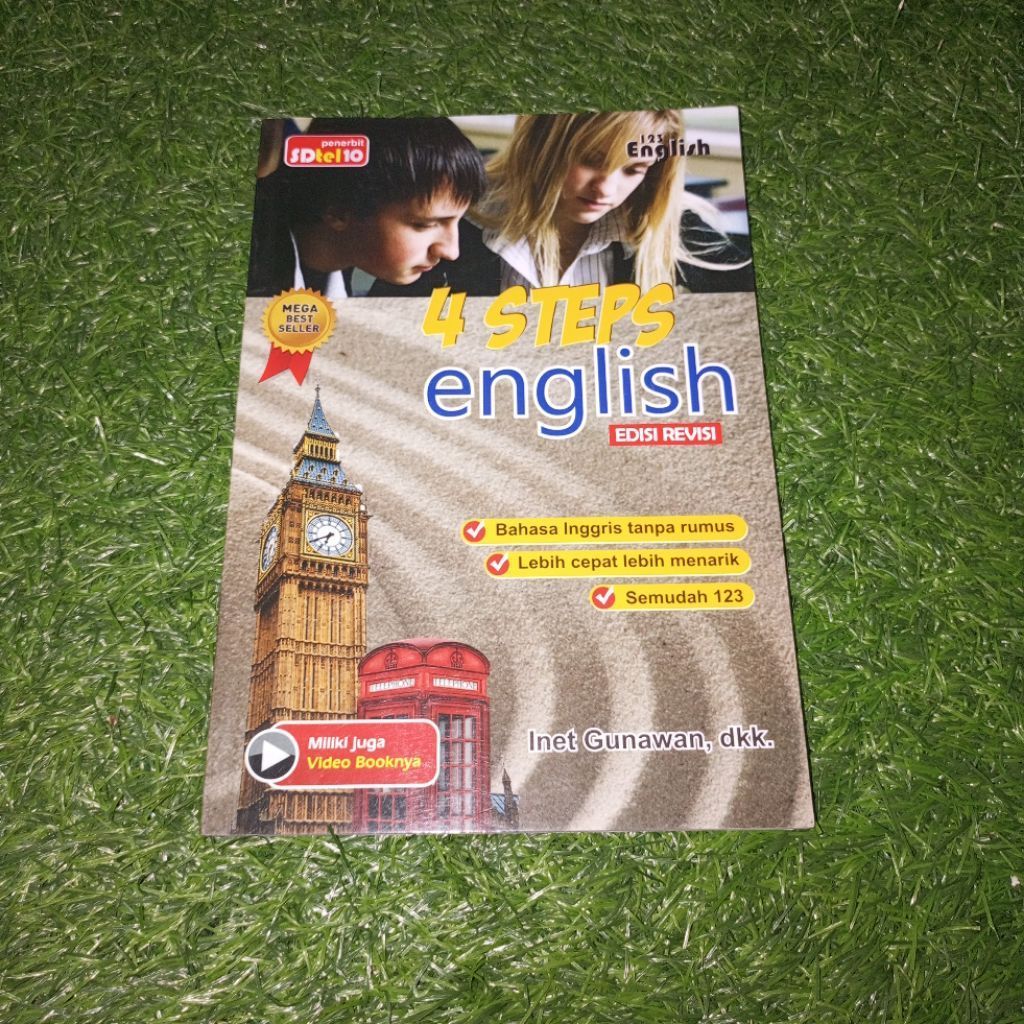 Buku Bekas 4 steps English 1 2 3 edisi revisi. penerbit sdtel10