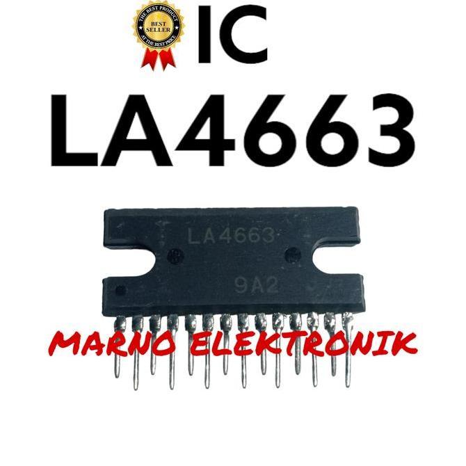 IC LA4663 LA 4663 LA-4663 ASLI ORI ORIGINAL MRN99