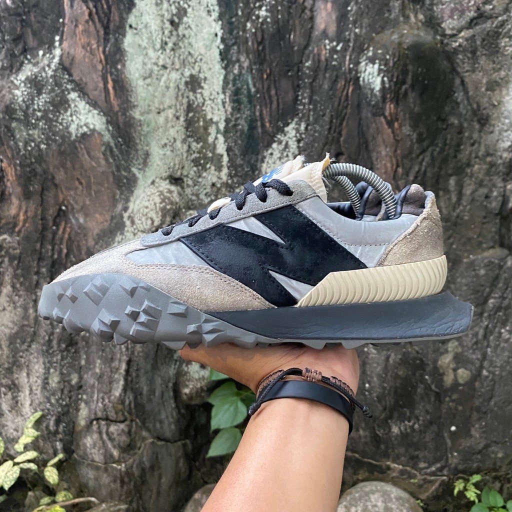 Sneakers New Balance NB XC 72 'Castlerock' Grey Black Vintage Modern Size 41.5 (26cm)