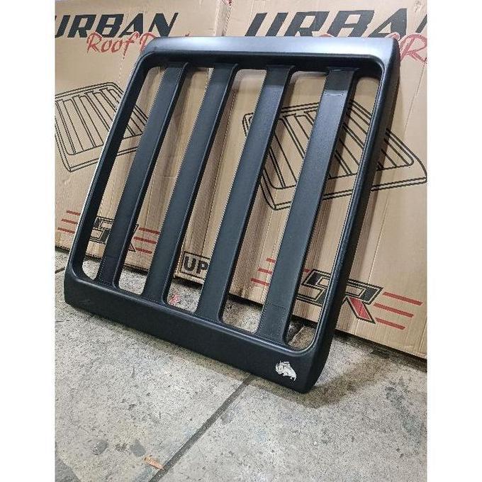 RAK MOBIL UNIVERSAL.roof rack atas mobil / sunrise urban roof rack / rak hitam plastik RK