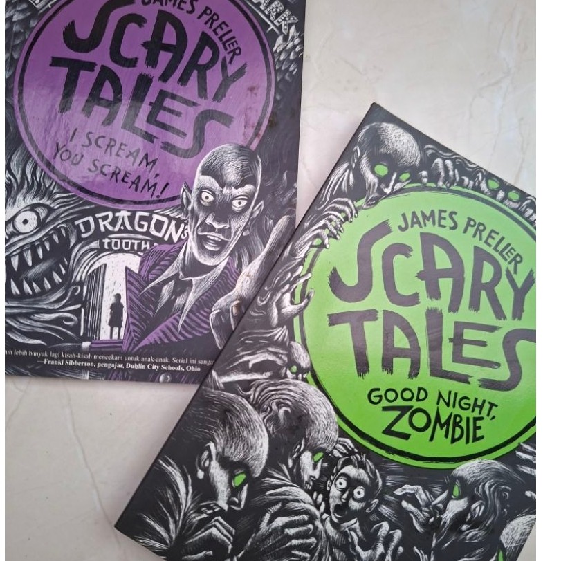 Buku James Preller Scary Tales Good Night Zombie cerita horor anak