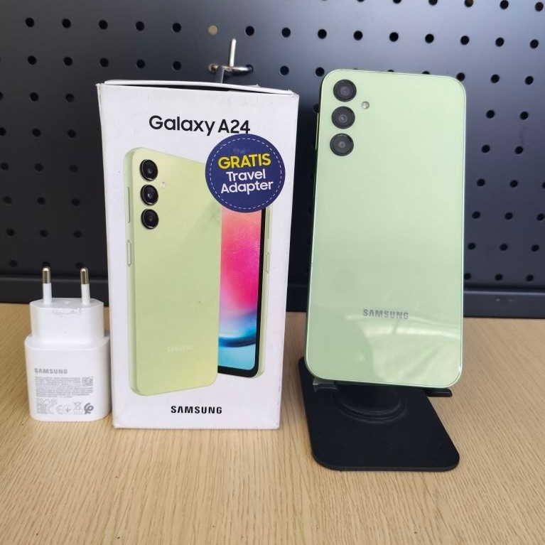 SAMSUNG A24 8/128 Second Fullset Bekas Resmi Kondisi 90-98%