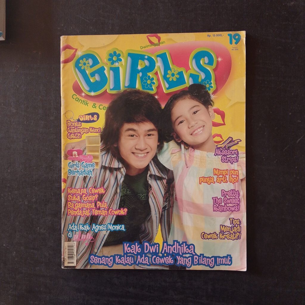 Majalah Girls: Kak Dwi Andhika Edisi No. 19 Th. 2006