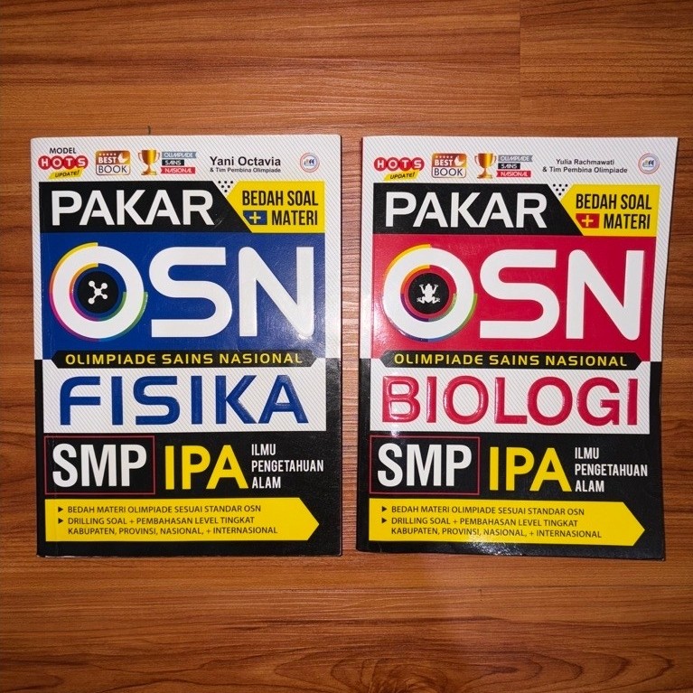 [PRELOVED] Pakar OSN IPA SMP Fisika & Biologi