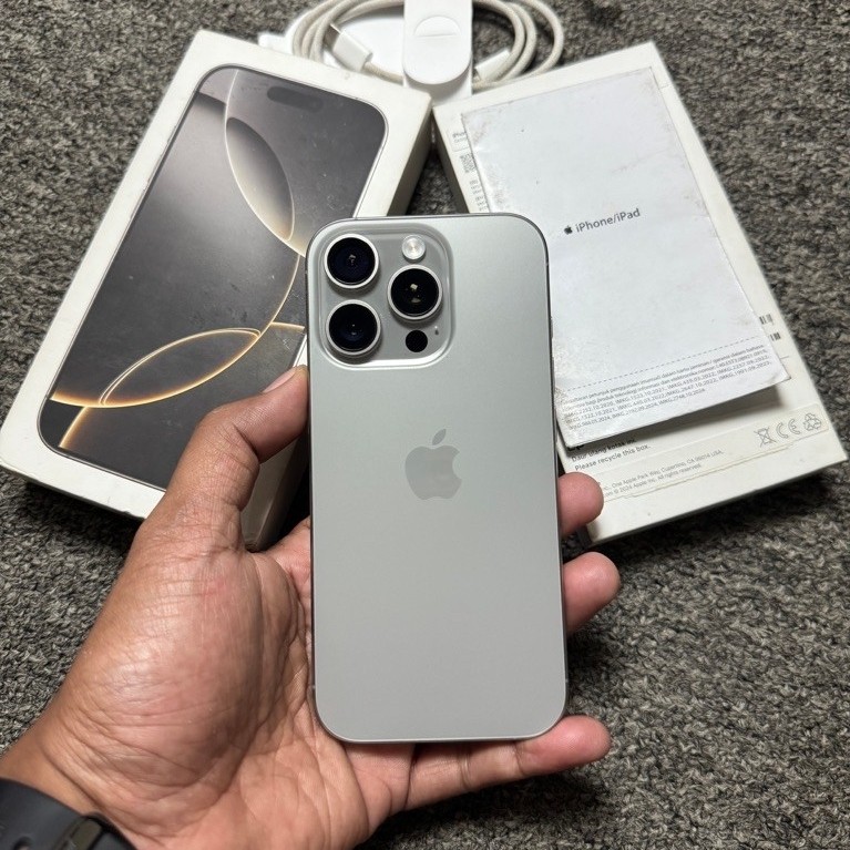 iphone 16 pro 256gb ibox second mulus