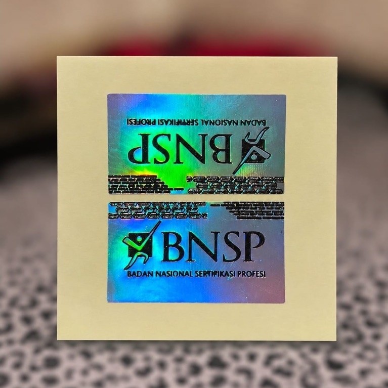 HOLOGRAM BNSP NEW