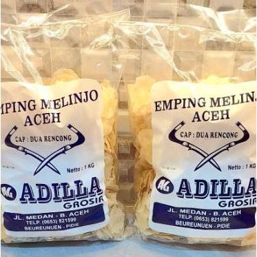 Emping Aceh Kualitas Emping Grade A Tipis Melinjo Aceh