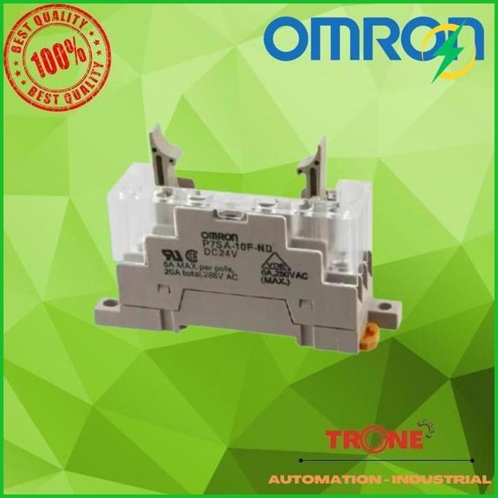 P7Sa-10F-Nd Dc24 P7Sa 10F Nd Dc24 P7Sa10Fnd Dc24 Omron Socket Relay Baru