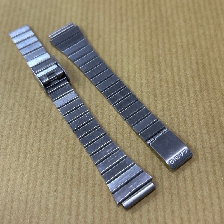 rantai jam logo casio stainless 13&18 mm