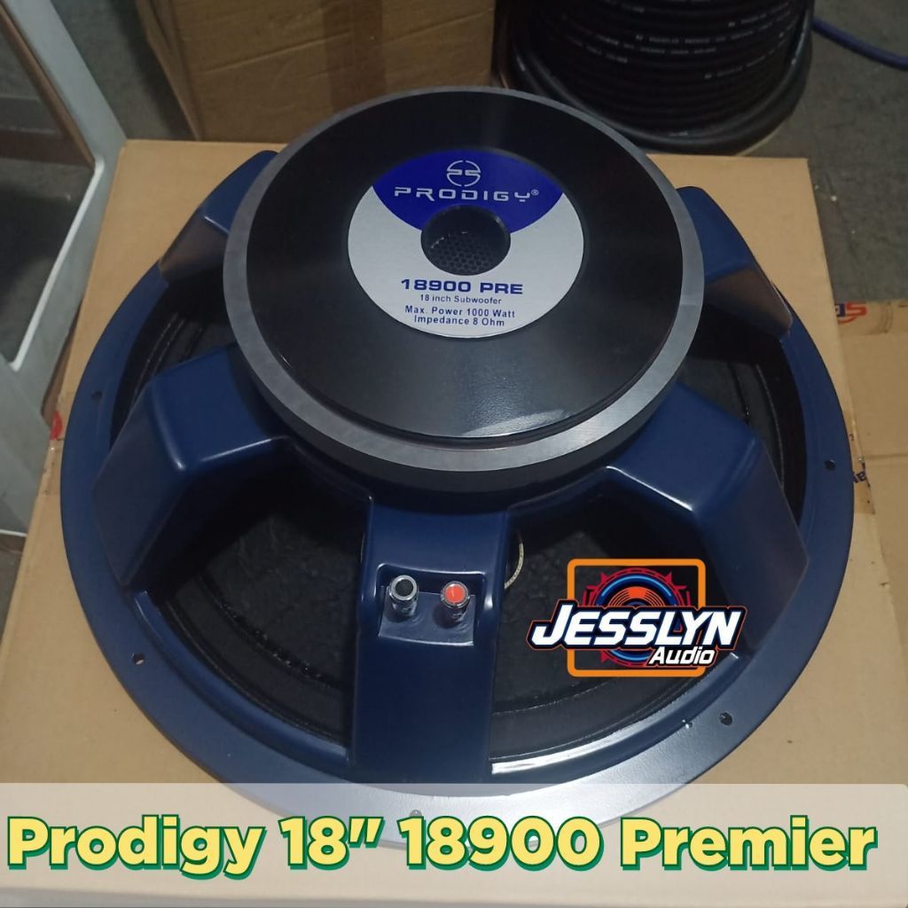 Speaker 18 inch Subwoofer Prodigy 18900 Premier 1000 watt voice coil 4 inch Original