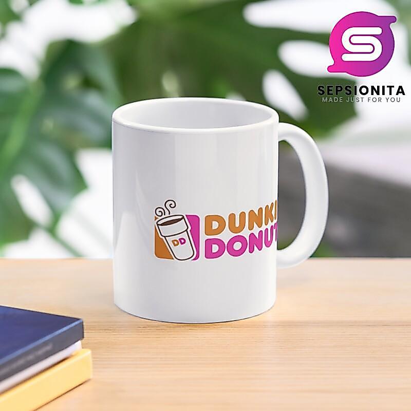 Gelas Mug dunkin donuts logo classic 1799