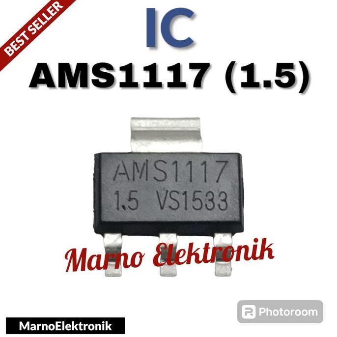 IC AMS1117 AMS 1117 AMS-1117 ASLI ORIGINAL ORI MRN99