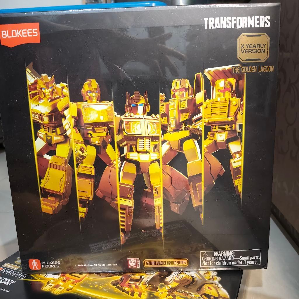Blokees Transformers x yearly version golden lagoon (selected)