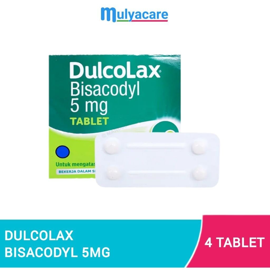 Dulcolax 4 Tablet Untuk Mengatasi Konstipasi
