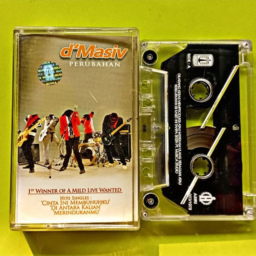 Kaset pita : d'Masiv - PERUBAHAN.