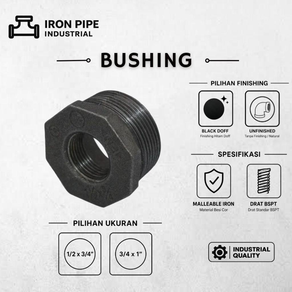 VLOK Ring Besi (Reducer Bushing)