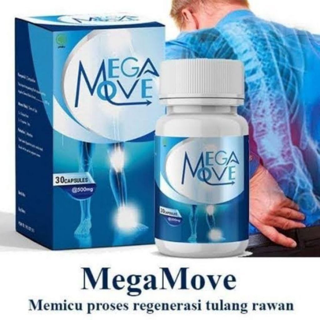 Megamove Obat Nyeri Tulang & Sendi Isi 30 Kapsul