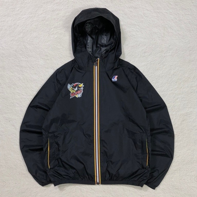 kway packable windbreaker jacket