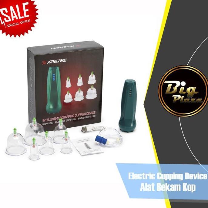 VATGUVOH Alat Bekam Kop Angin Elektrik Cas - Electric Cupping Device 0964