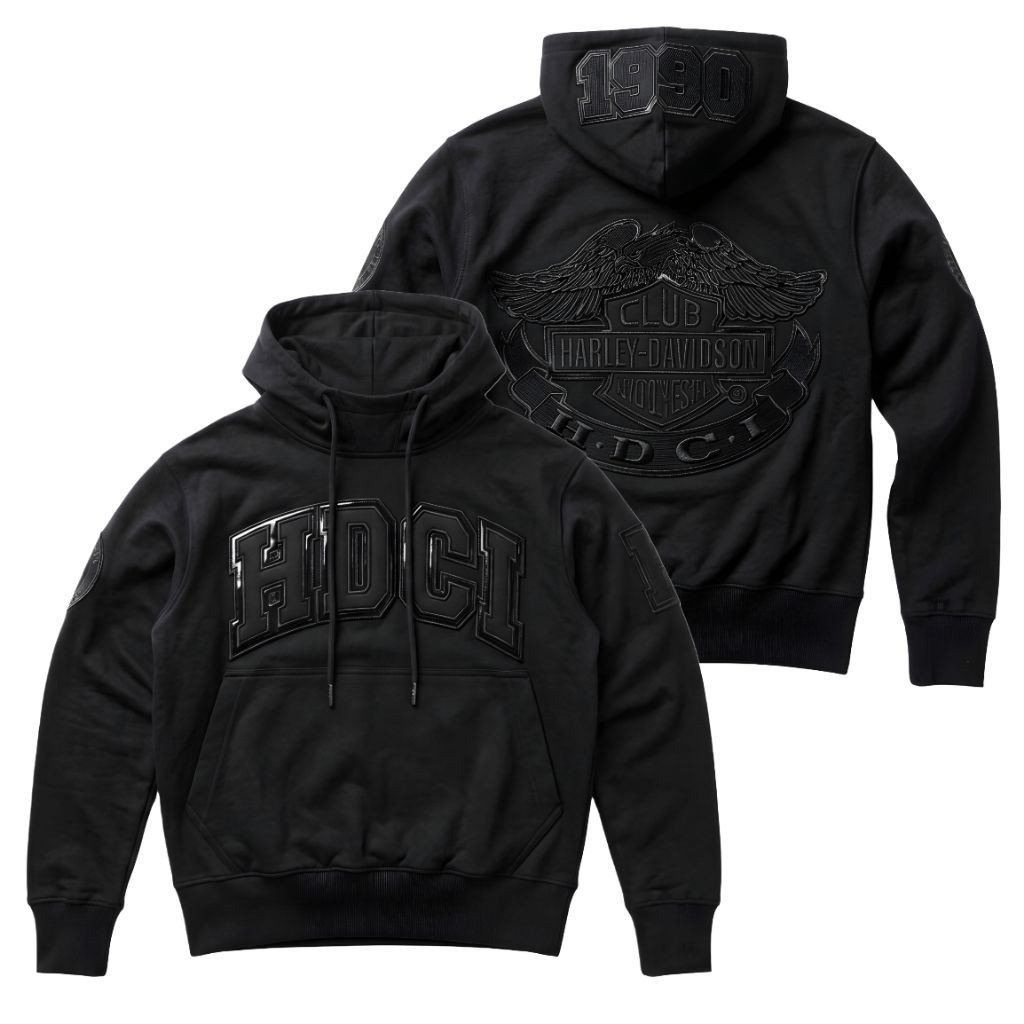 Jaket Sweater Harley-Davidson Import HDCI Black Edition