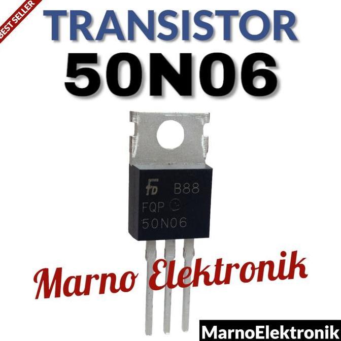 TRANSISTOR TR 50N06 FQP50N06 FQP 50N06 ASLI ORIGINAL ORI MRN99