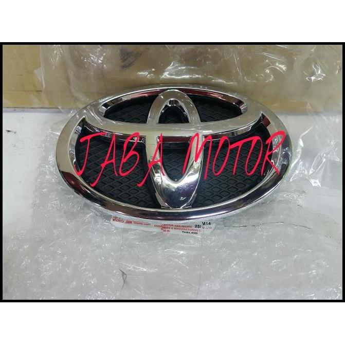 HOT DEAL LOGO GRILL YARIS-LOGO DEPAN TOYOTA YARIS ORIGINAL 