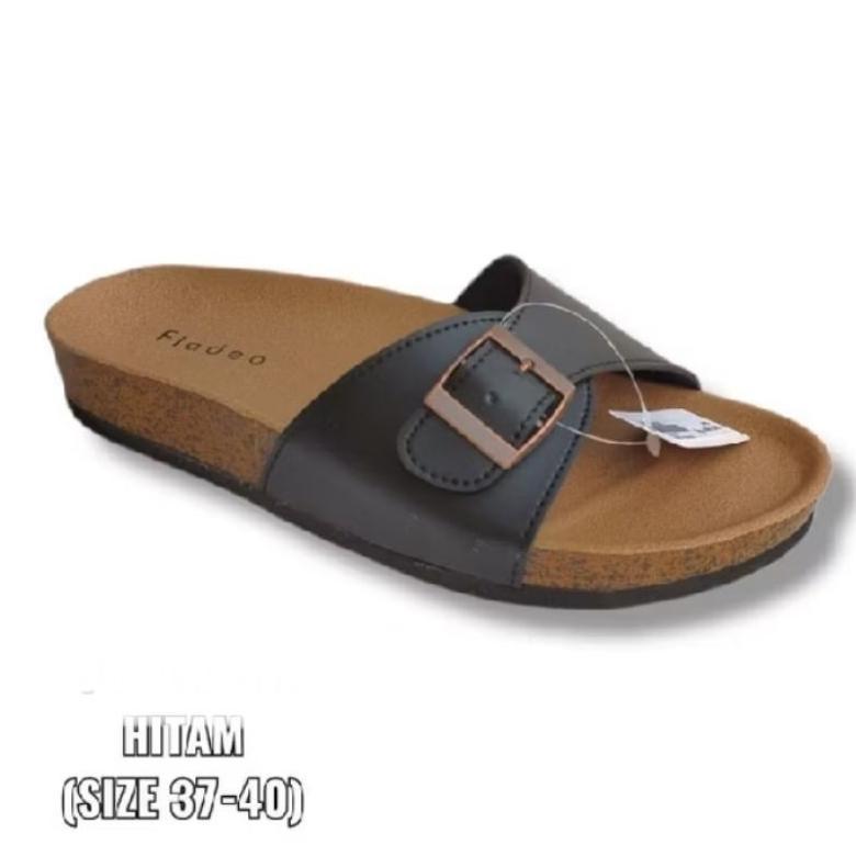 terbaru sandal wanita casual  fladeo  / sendal jepit talincang wanita kekinian boloni jepit raisa