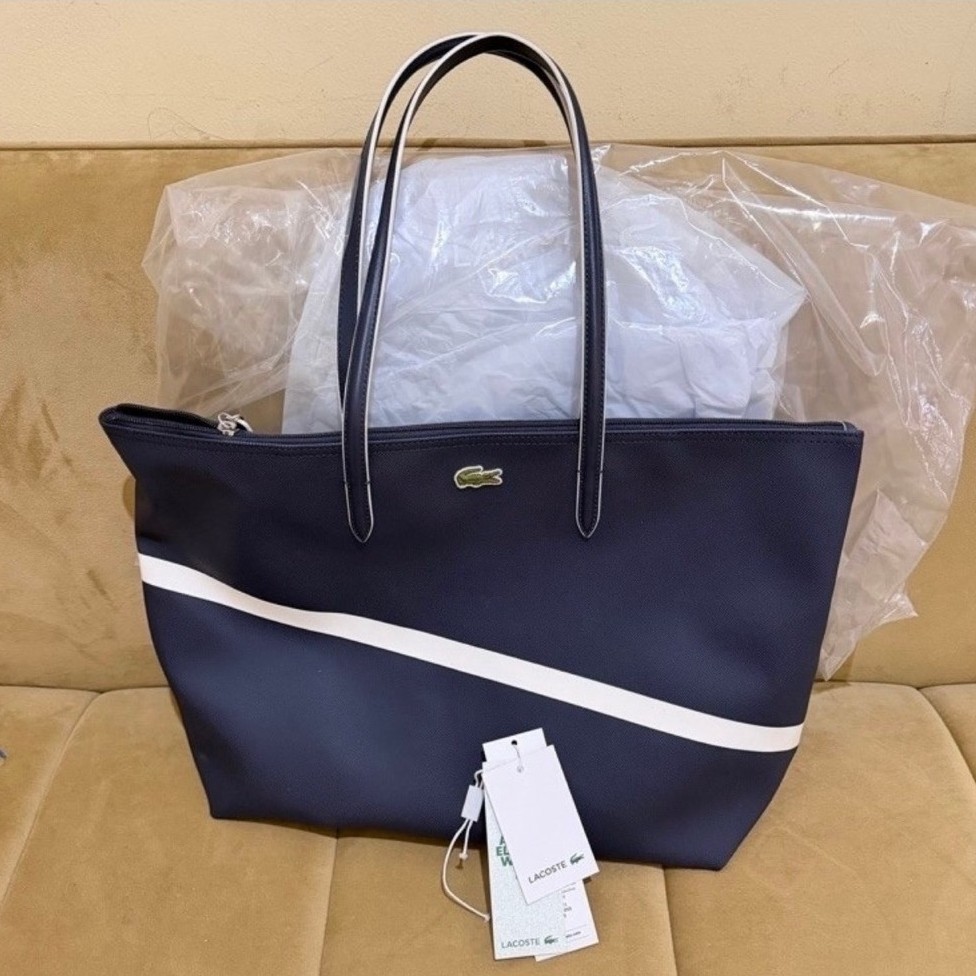 preloved Lacoste tote bag