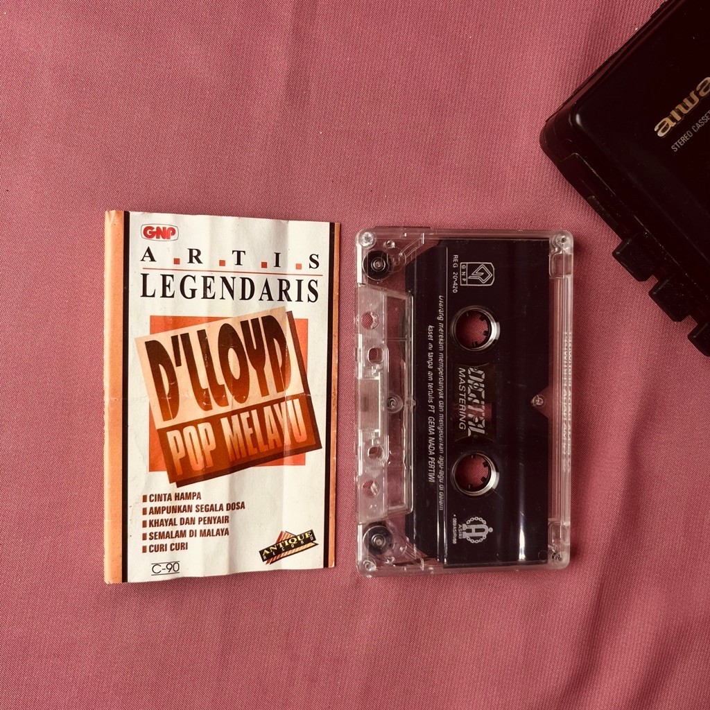 Kaset Pita Dlloyd Pop Melayu Artis Legendaris