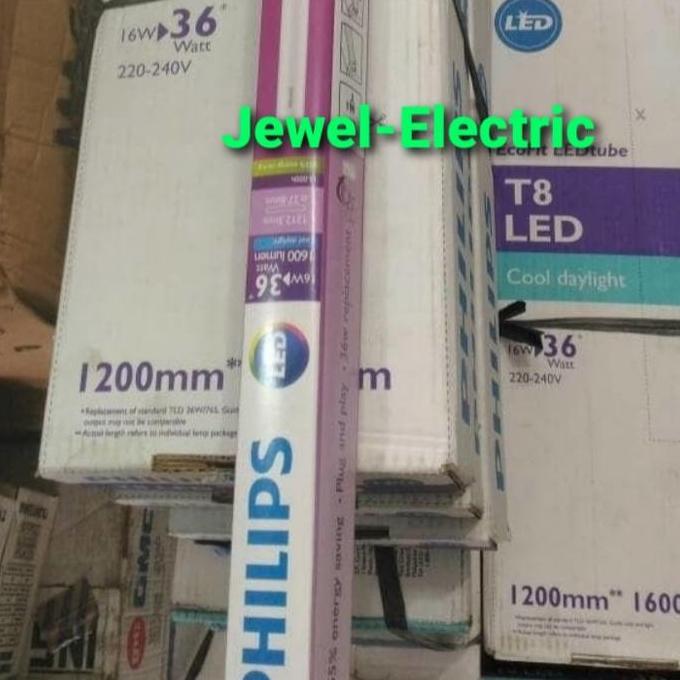 Lampu TL Tube T8 Philips LED 16w/16watt TL Neon Led Philips + Stater