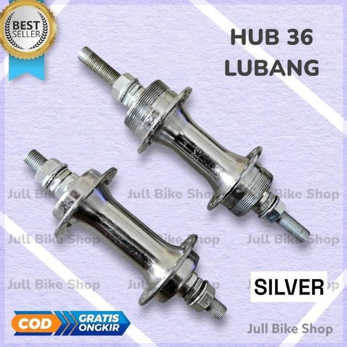 Promo Hub sepeda 36H lipat mtb hitam freehub bos double drat depan belakang bosch bosh 36 hole luban