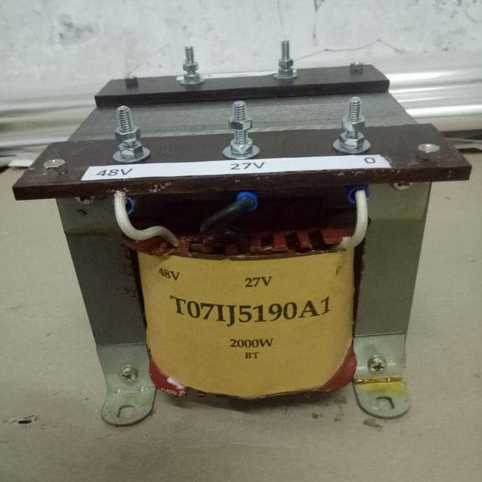 Trafo 40A 40 Amper 0 27V 48V Murni Charger Aki