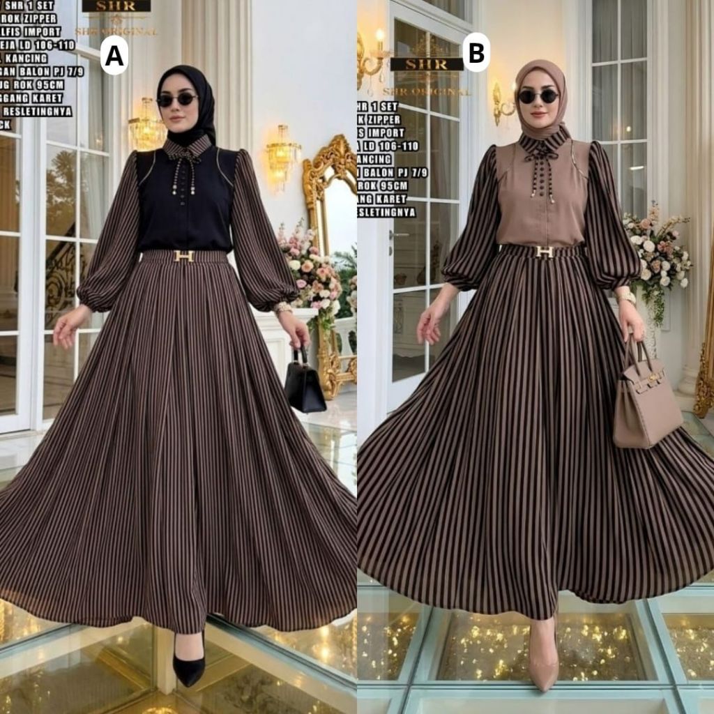 Set Rok Salur ZIPPER by shr
