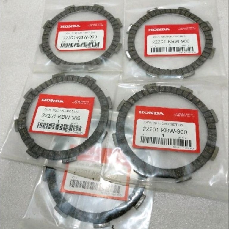 original AHM Kampas kopling Honda CBR non Led CBR 150 CS1 1Set Original 22201-KBW-900