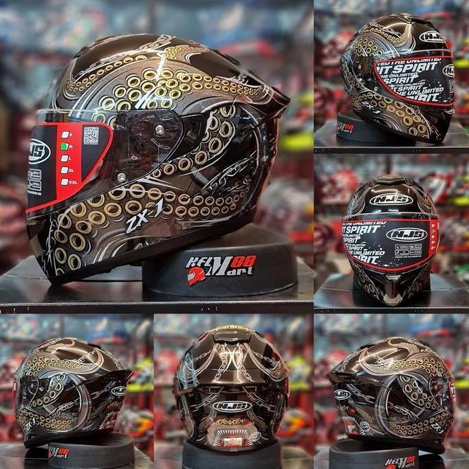 NJS ZX-1 HELM FULL FACE - HELM NJS ZX1